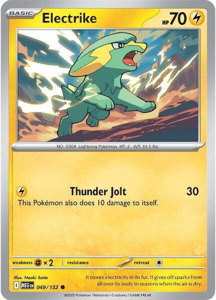 Electrike (049/132) [Mega Evolutions: Base Set]