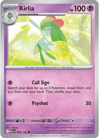 Kirlia (059/132) [Mega Evolutions: Base Set]