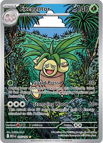 exeggutor (135/132) [Mega Evolutions: Base Set]