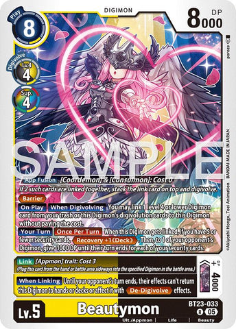 Beautymon [BT23-033] [Hackers' Slumber]