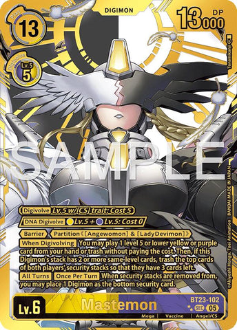 Mastemon [BT23-102] (Rare Pull) [Hackers' Slumber]