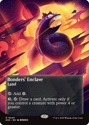 Bonders' Enclave (0046) (Borderless) [Edge of Eternities: Stellar Sights]
