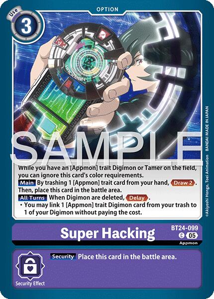 Super Hacking [BT24-099] [Time Stranger]