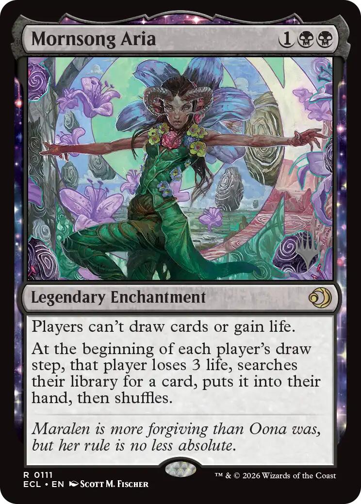 Mornsong Aria [Lorwyn Eclipsed Promos]