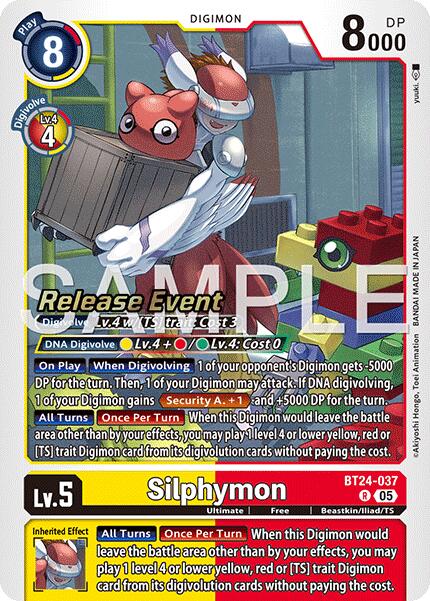 Silphymon [BT24-037] [Time Stranger Release Events Cards]