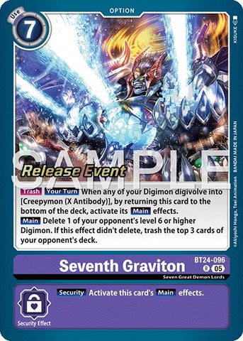Seventh Graviton [BT24-096] [Time Stranger Release Events Cards]