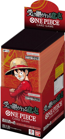One Piece - Carrying on his Will (Op-13) - Booster Box (Japanese)