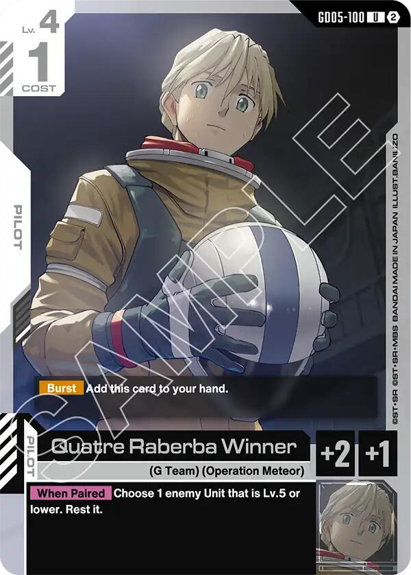 Quatre Raberba Winner