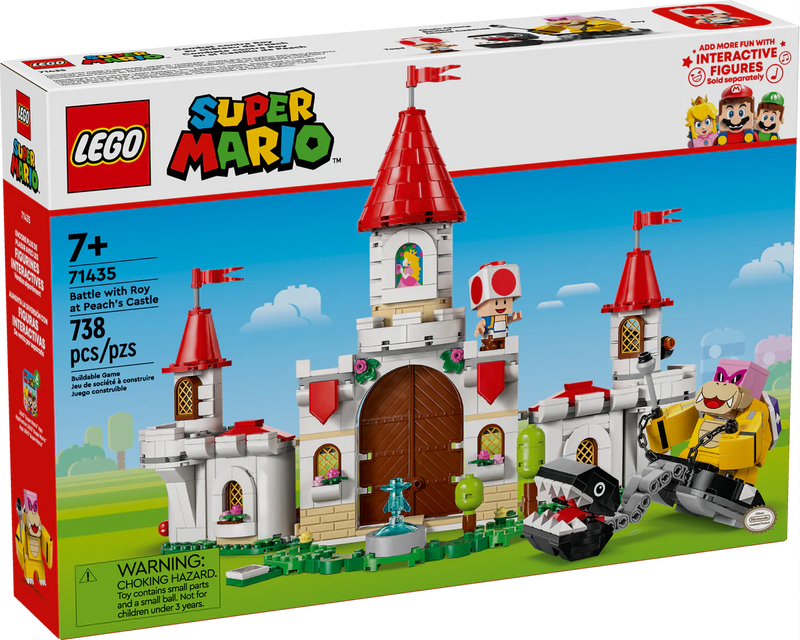 LEGO® SUPER MARIO™ Battle With Roy at Peach's Castle 71435