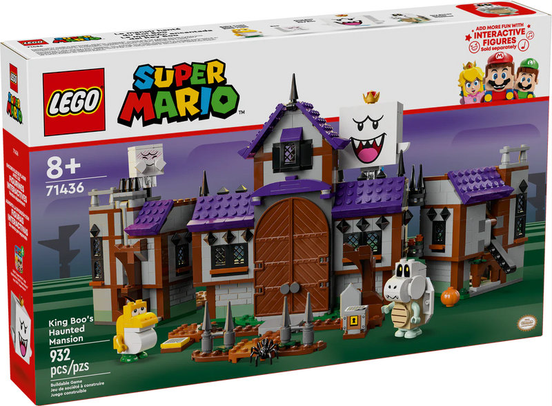 LEGO® SUPER MARIO™ King Boo's Haunted Mantion Set 71436