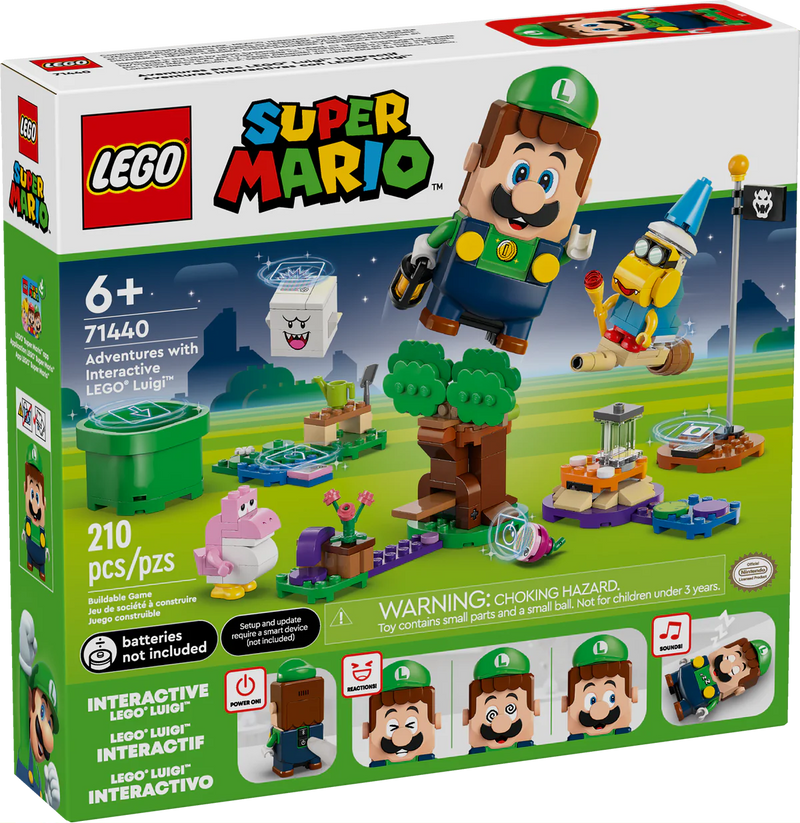 LEGO® Adventures With Interactive LEGO Luigi™ Set 71441