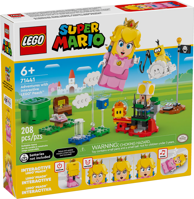 LEGO® Adventures With Interactive LEGO Princess Peach™ Set 71441
