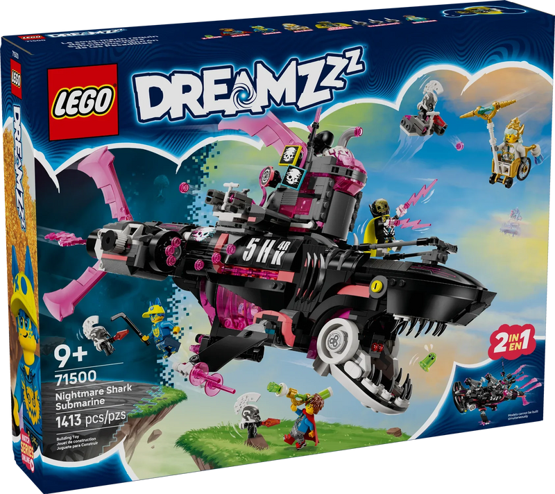 LEGO®  DREAMZzz Nightmare Shark Submarine Set 71500