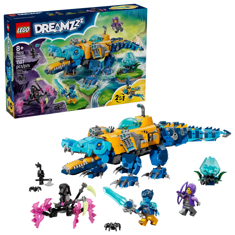 LEGO® DREAMZzz™ Crocodile Submarine Set 71512