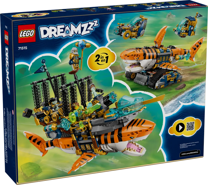 LEGO® DREAMZzz™ Tiger Shark Tank Set 71515
