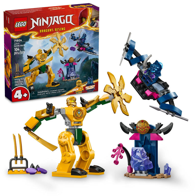 LEGO® NINJAGO® Arin's Battle Mech Ninja Set 71804