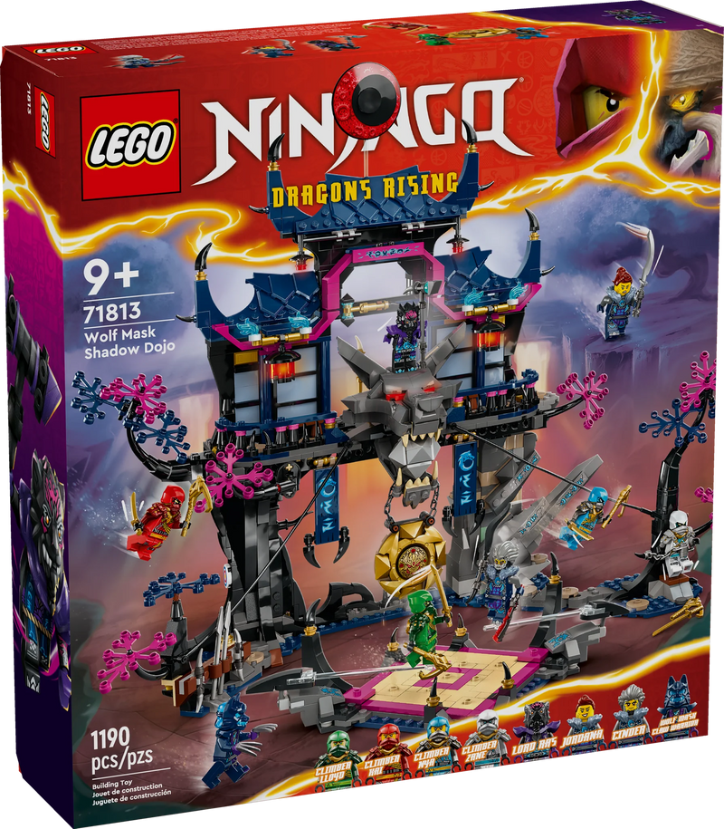 LEGO® NINJAGO® Wolf Mask Shadow Dojo Set 71813