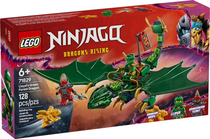 LEGO® NINJAGO® Lloyd's Green Forest Dragon Set 71829