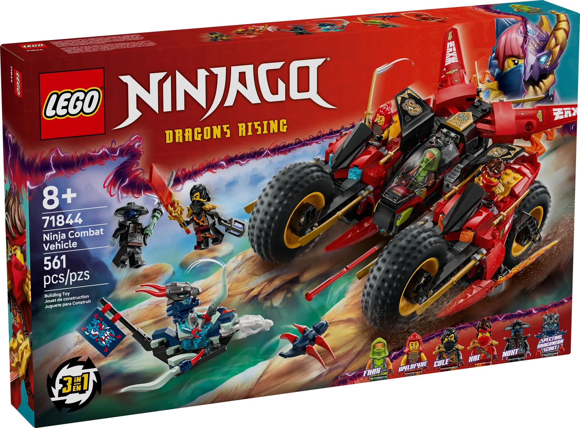 LEGO®  NINJAGO® Ninja Combat Vehicle Set 71844
