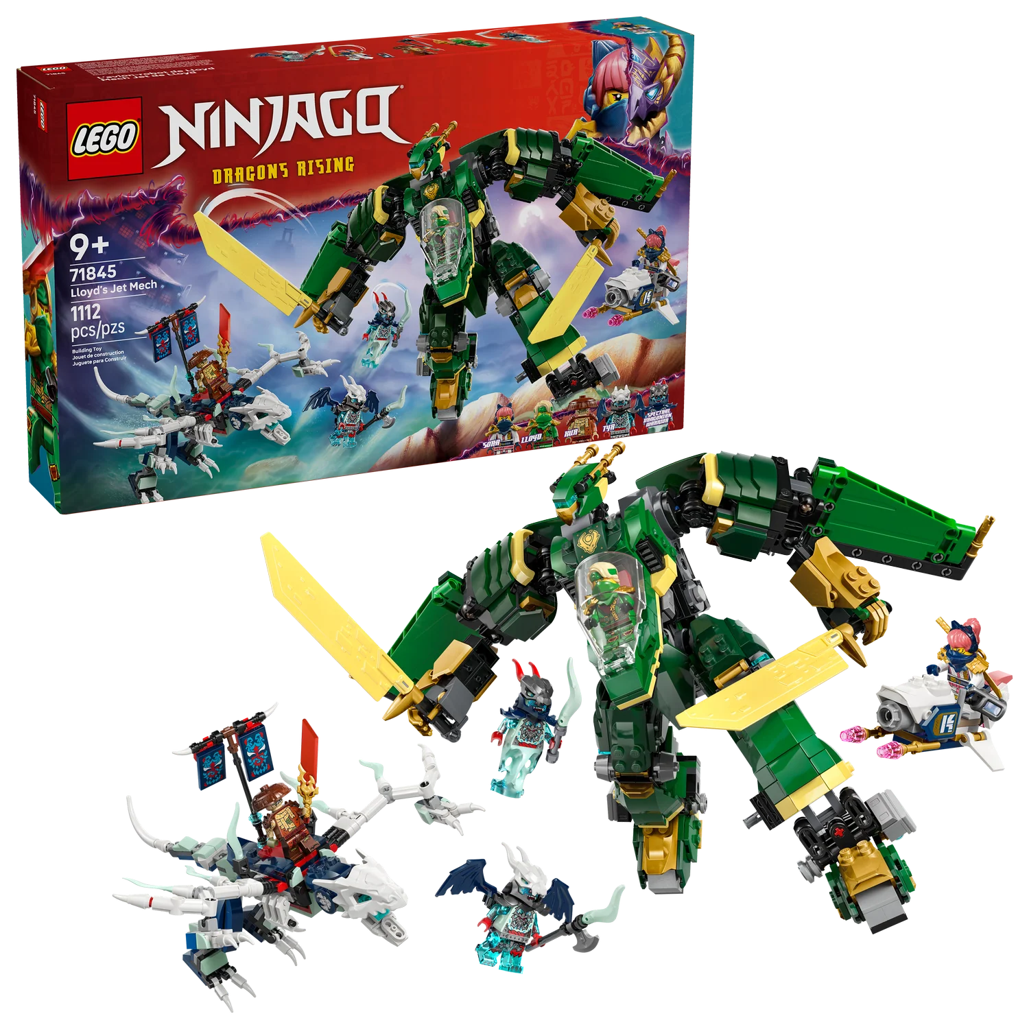 LEGO®  NINJAGO® Lloyd's Jet Mech Set 71845