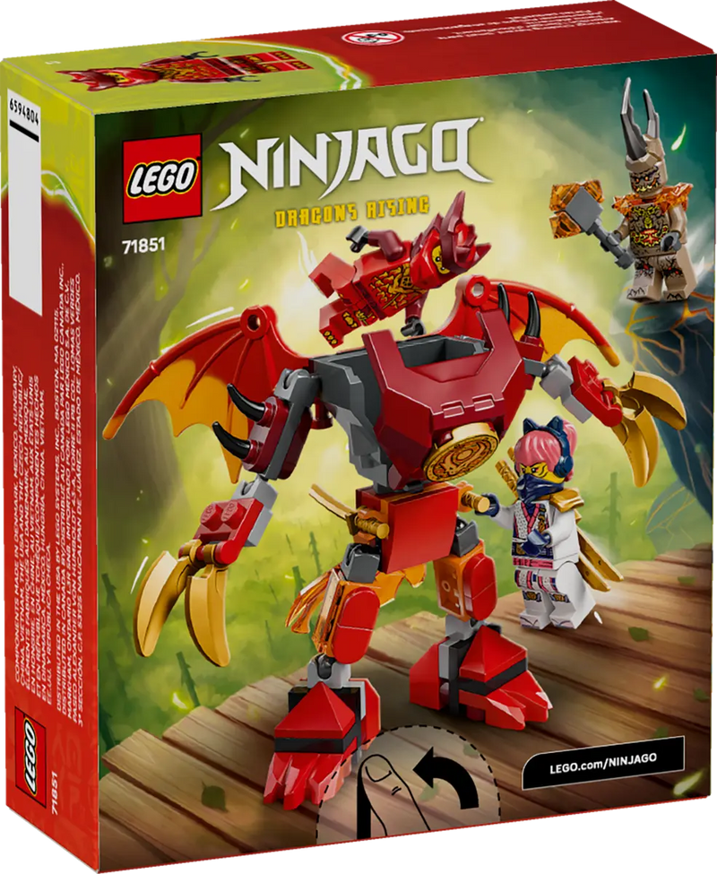 LEGO® NINJAGO® Kai's Dragon Mech Battle Pack Set 71851