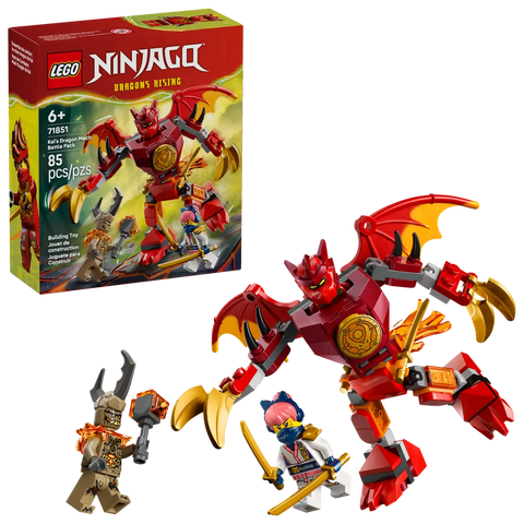 LEGO® NINJAGO® Kai's Dragon Mech Battle Pack Set 71851