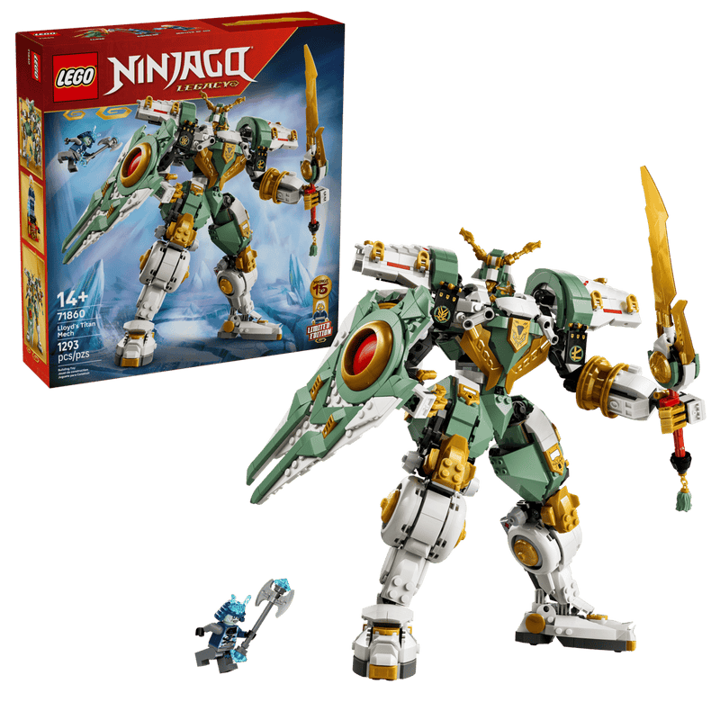 LEGO® NINJAGO® Lloyd's Titan Mech 15th Anniversary Set 71860