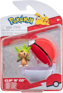 Pokemon - Clip 'N' Go - Figure Set (Chespin - Poké Ball)