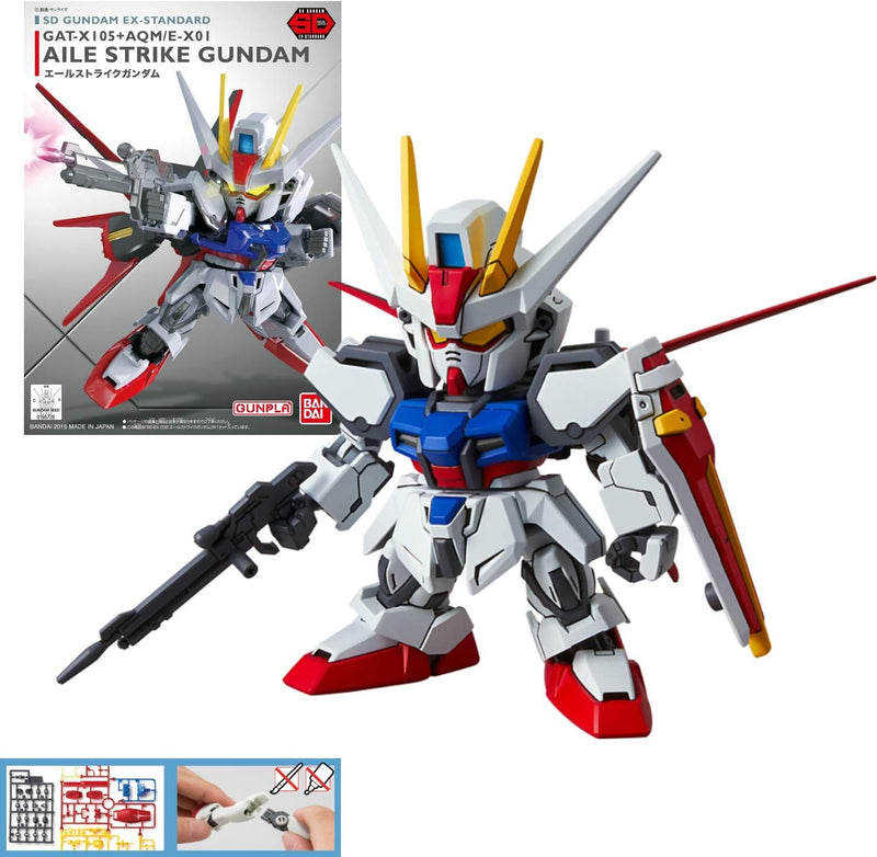 Bandai Hobby - SD Gundam BB EX-Standard 002 Aile Strike Gundam
