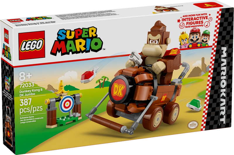 LEGO® MARIOKART™ Donkey Kong & DK Jumbo Set 72033
