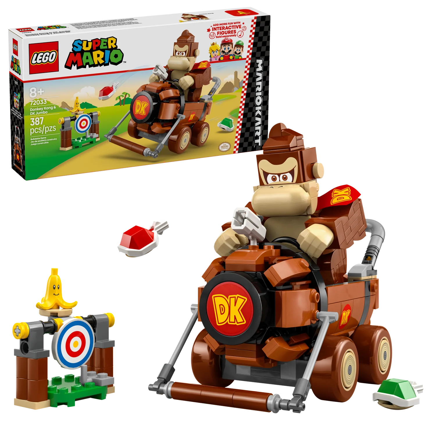 LEGO® MARIOKART™ Donkey Kong & DK Jumbo Set 72033