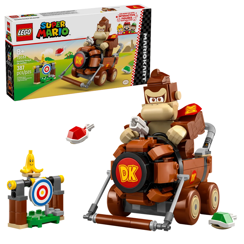 LEGO® MARIOKART™ Donkey Kong & DK Jumbo Set 72033
