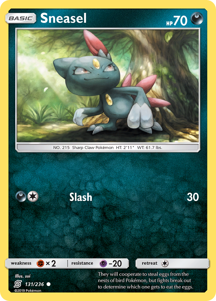 Sneasel (131/236) [Sun &amp; Moon: Unified Minds] 