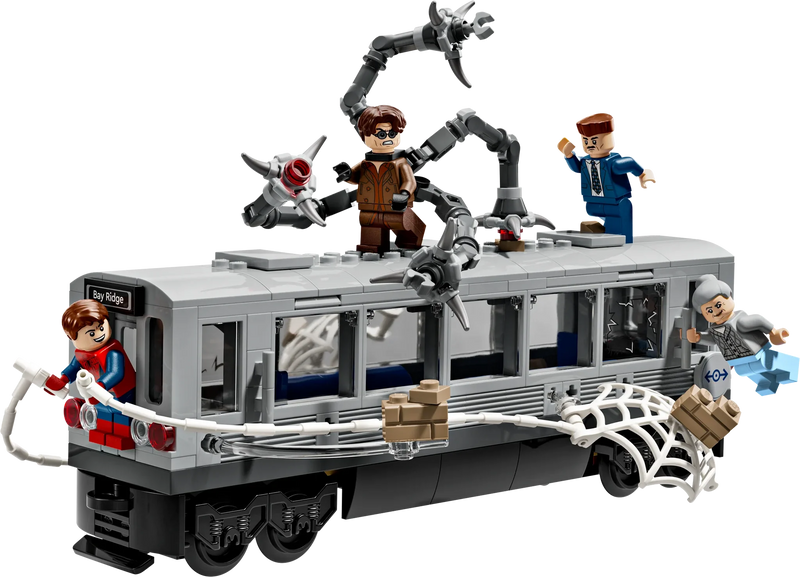 LEGO® Marvel Spider-Man vs. Doc Ock Subway Train Scene Set 76321