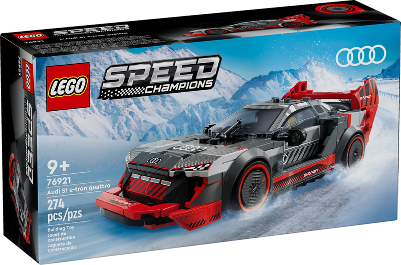 LEGO® SPEED CHAMPIONS Audi S1 E-tron Quattro Race Car Set 76921