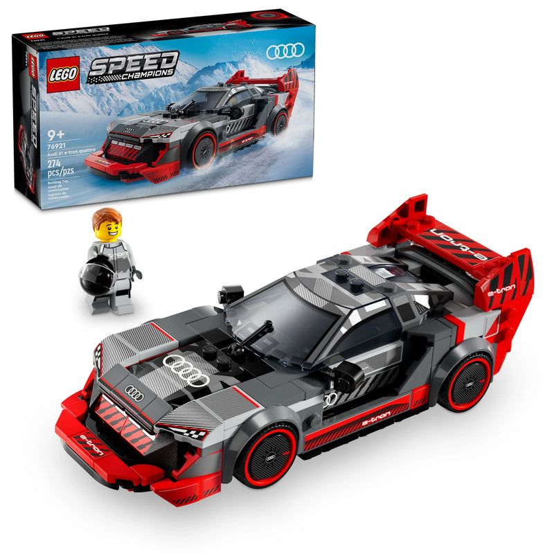 LEGO® SPEED CHAMPIONS Audi S1 E-tron Quattro Race Car Set 76921