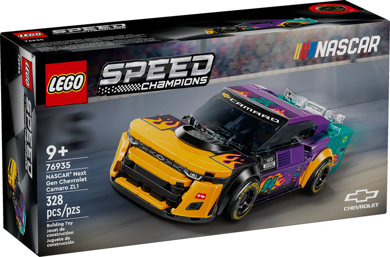 LEGO® SPEED CHAMPIONS NASCAR® Next Gen Chevrolet Camaro ZL1 Set 76935