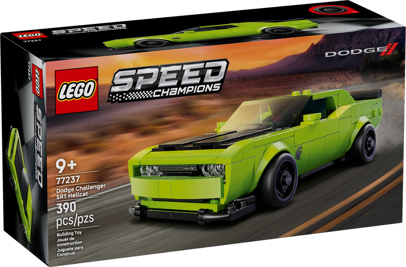 LEGO® SPEED CHAMPIONS Dodge Challenger SRT Hellcat Sports Car Set 77237