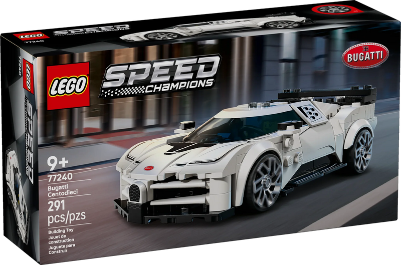 LEGO® SPEED CHAMPIONS Bugatti Centodieci Hyper Sports Car Set 77240
