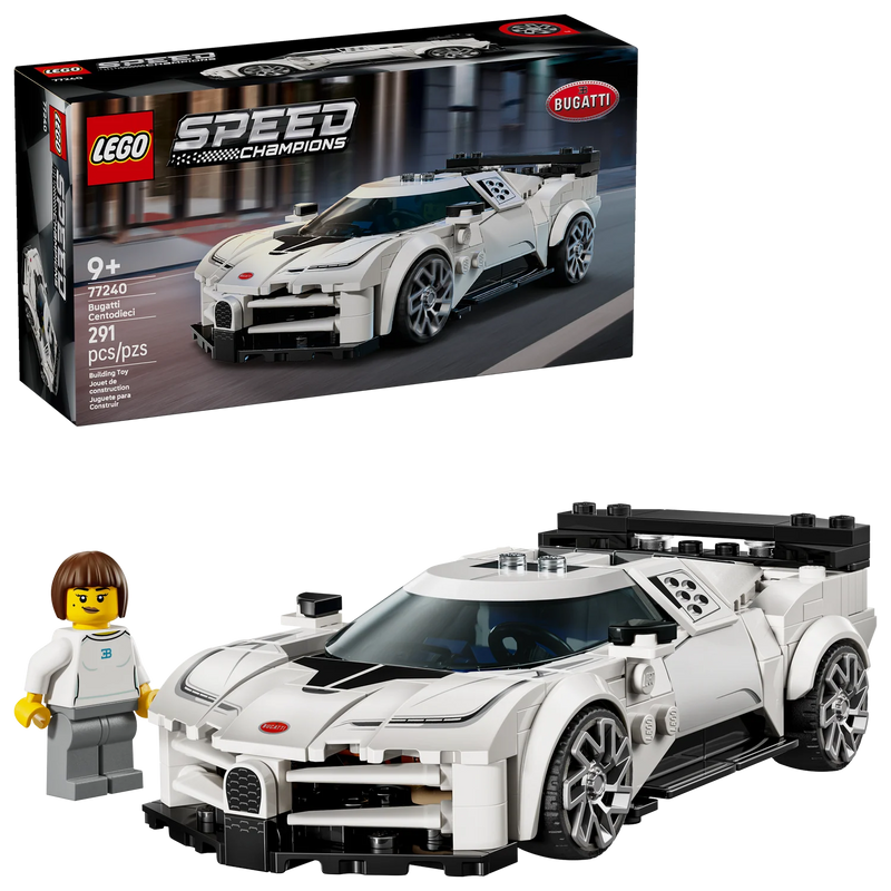 LEGO® SPEED CHAMPIONS Bugatti Centodieci Hyper Sports Car Set 77240