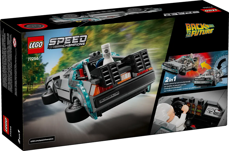 LEGO® SPEED CHAMPIONS Time Machine from Back to the Future Set 77256