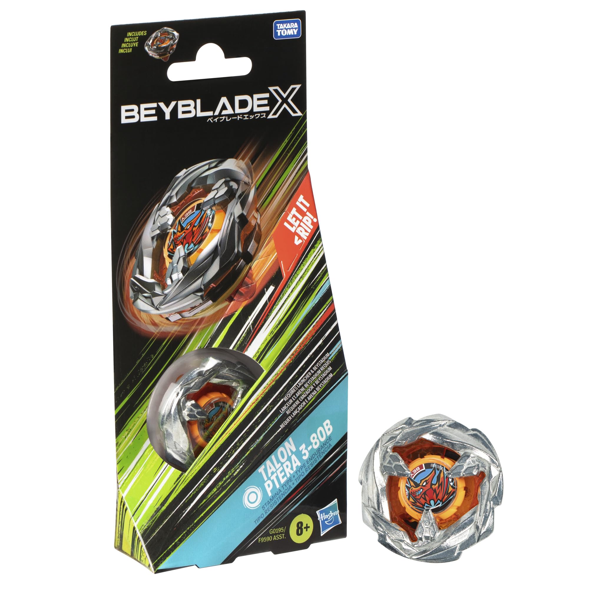 Beyblade X - Talon Ptera 3-80B (Stamina Type)
