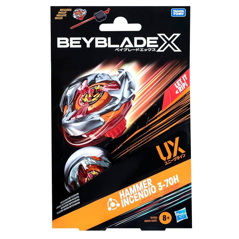 Beyblade X - Hammer Incendio 3-70H UX (Balance Type)