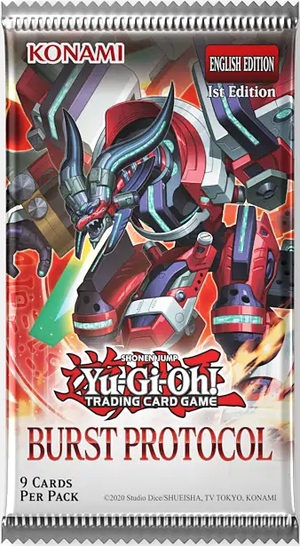 Yu-Gi-Oh! - Burst Protocol - Booster Pack - 1st Edition