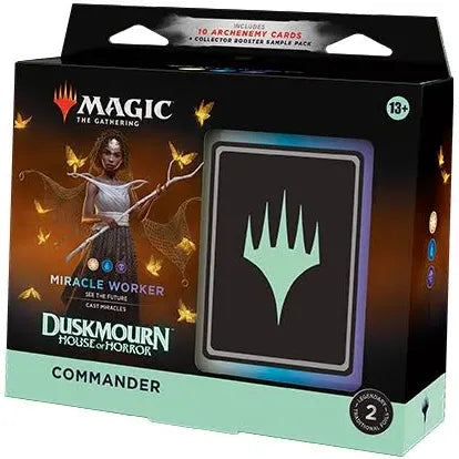 Magic The Gathering - Duskmourn - Miracle Worker - Commander Deck