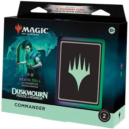 Magic The Gathering - Duskmourn Death Toll - Commander Deck