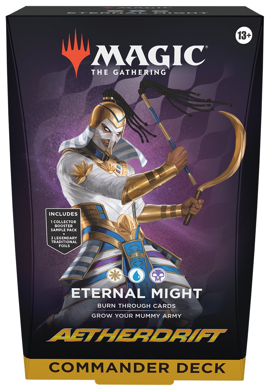 Magic The Gathering - Aetherdrift Eternal Might - Commander Deck