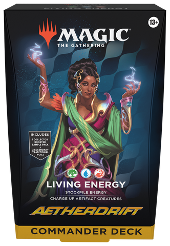 Magic The Gathering - Aetherdrift - Living Energy Commander Deck
