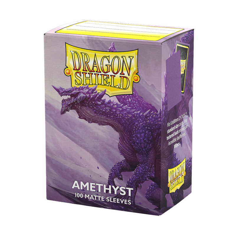 Dragon Shield - Standard Matte Sleeves - Amethyst (100)