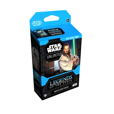 Star Wars Unlimited - Legends Of The Force - Starter Deck - Qui-Gon Jinn